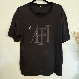 Black AFI Graphic T-Shirt